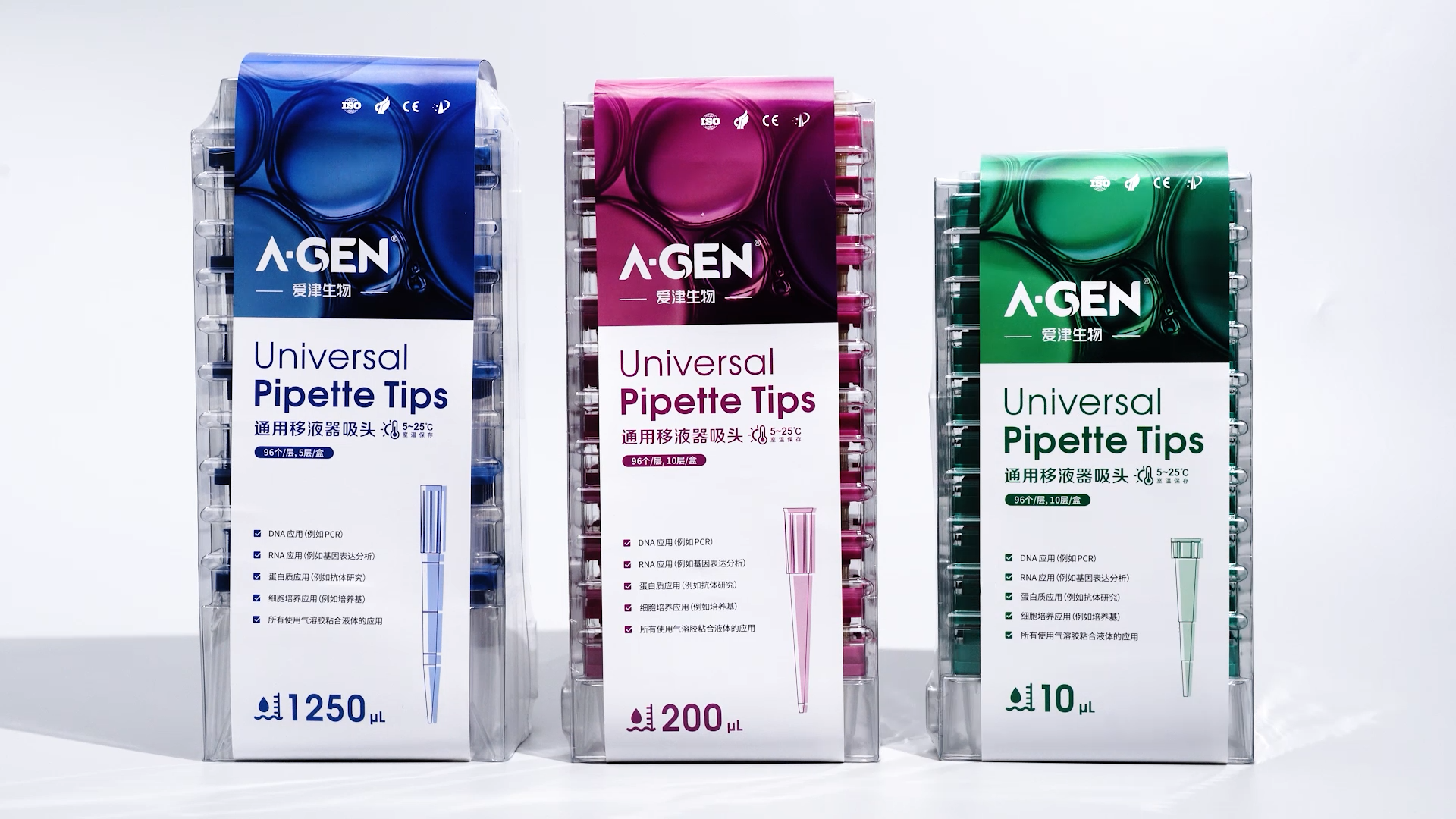Universal Reloaded Box Pipette Tips | Faster Tip Loading | A-Gen Biotech image