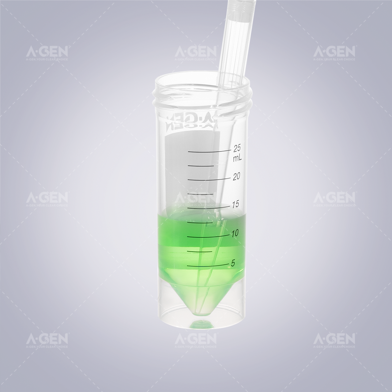 实验室耗材厂家_25ml离心管_管口更宽_爱津生物