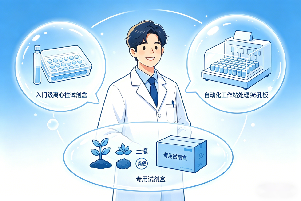 干货分享 | 离心柱vs磁珠法：一篇讲透DNA提取试剂盒的底层逻辑图片